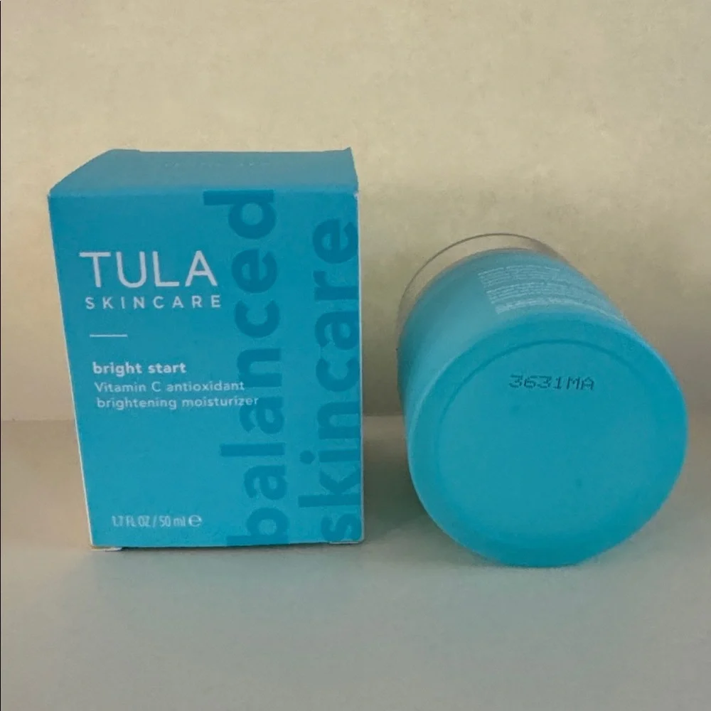 TULA Bright Start Vitamin C Antioxidant Brightening Moisturizer 1.7oz NIB $58